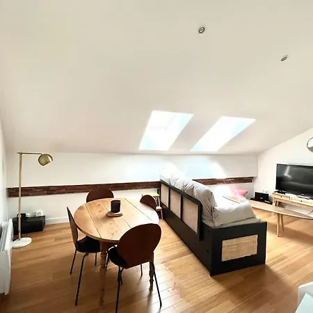 Bel Espace 2/4 Pers Centre 아파트 *